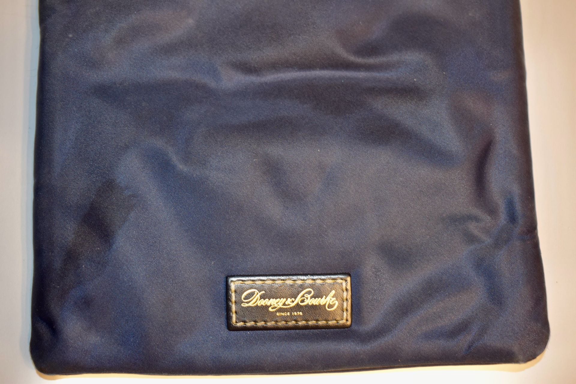 Dooney & Bourke Nylon Triple Zip Crossbody Bag Navy Blue 3