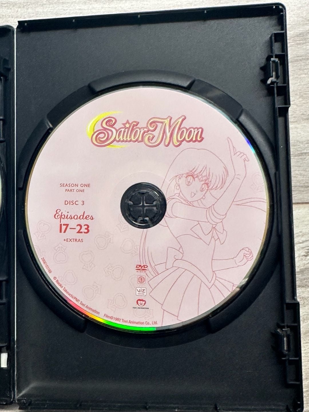 Sailor Moon Season One Part One 3-Disc DVD Set 5