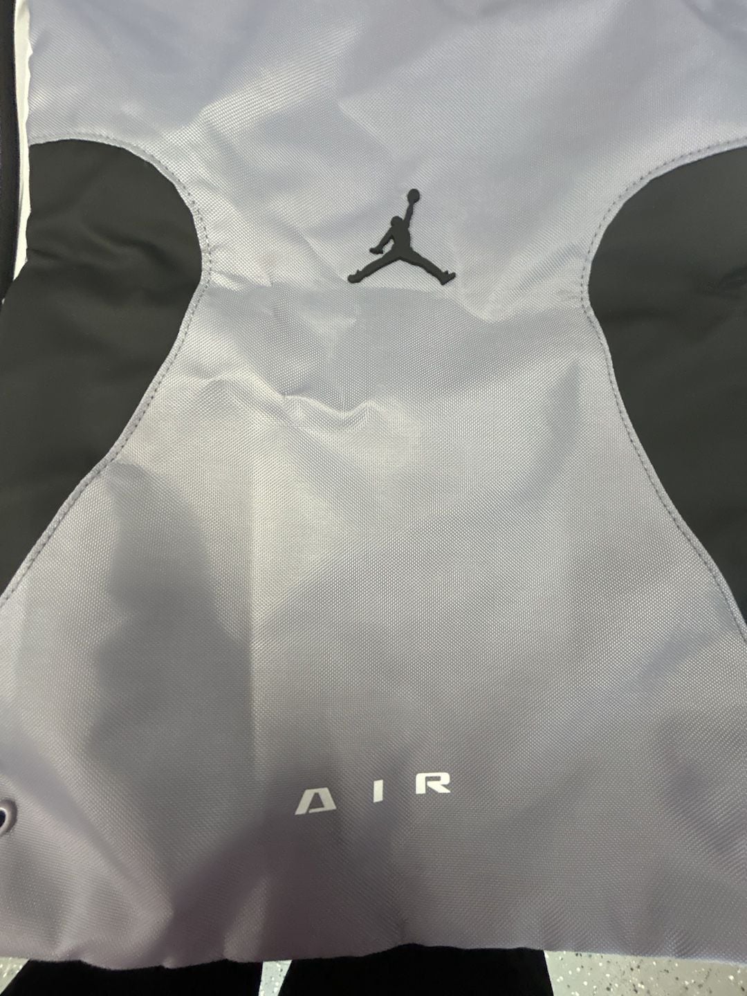 Jordan Jumpman Air Cement Grey Drawstring Gym Sack Bag 3