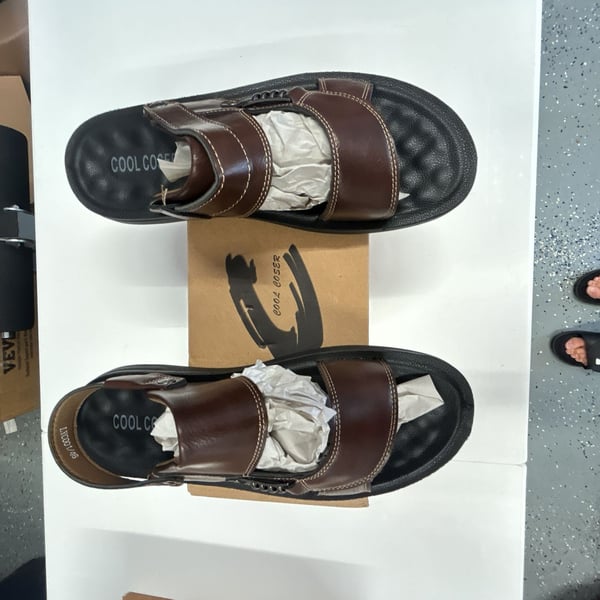 Cool Coser Men's Sporty Outdoor Sandals Brown Size 11