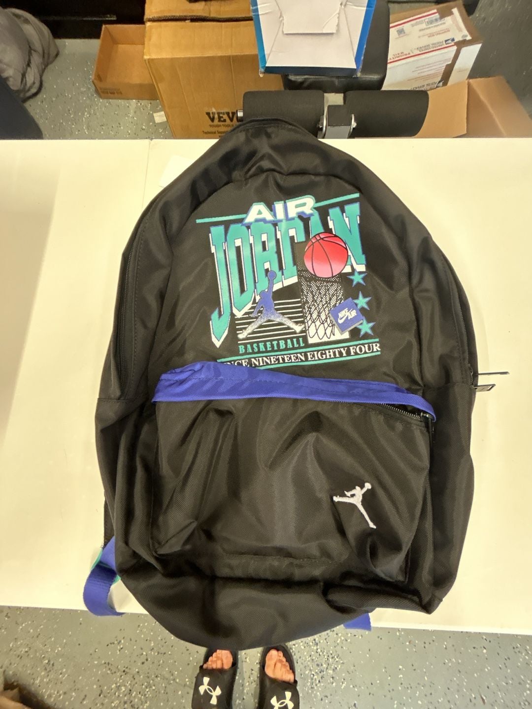 Jordan Air Jordan Basketball Since 1984 Backpack Black/Multi O/S 2