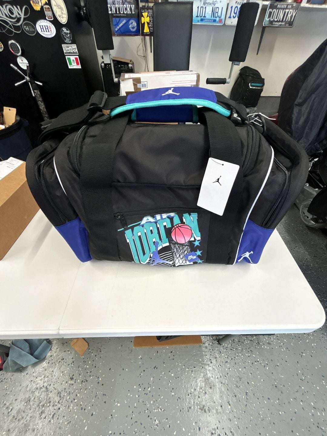Jordan Jumpman Duffel Bag Black Multi O/S 2