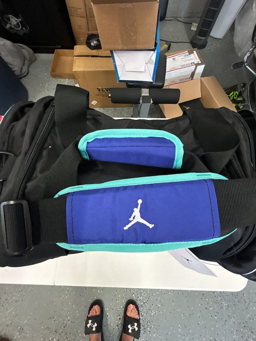 Jordan Jumpman Duffel Bag Black Multi O/S 3