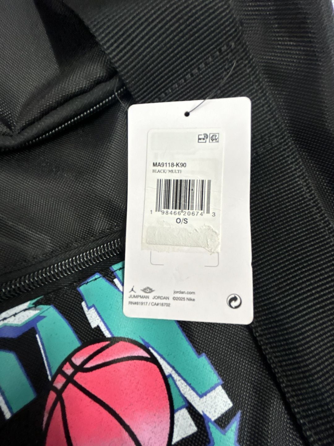 Jordan Jumpman Duffel Bag Black Multi O/S 8