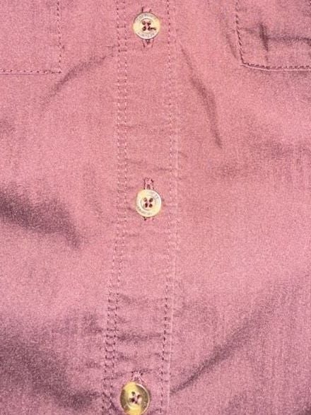 Carhartt Force Relaxed Fit Long Sleeve Button Down Shirt Plum Size M (8/10) 4