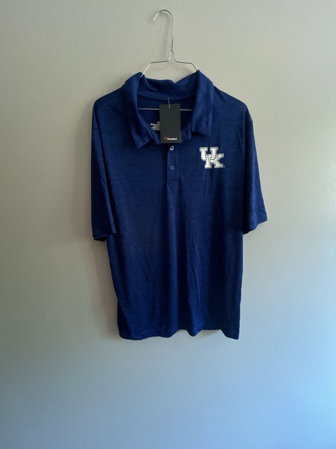 Fanatics University of Kentucky Wildcats Polo Shirt Size Large 2