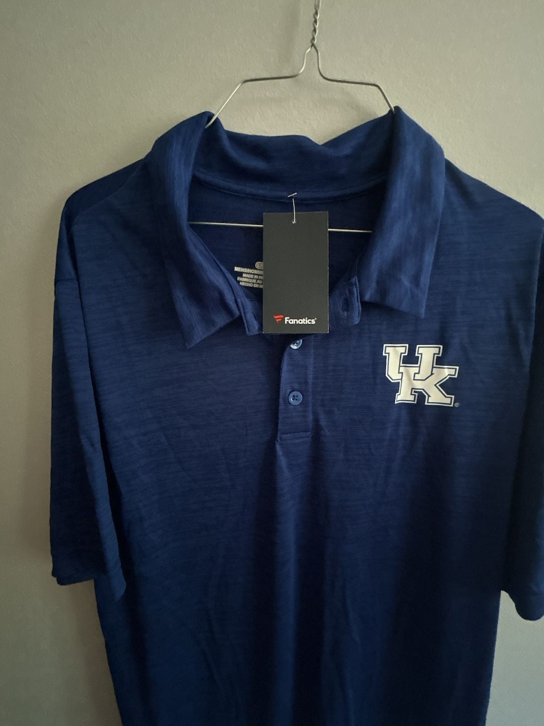 Fanatics University of Kentucky Wildcats Polo Shirt Size Large 5