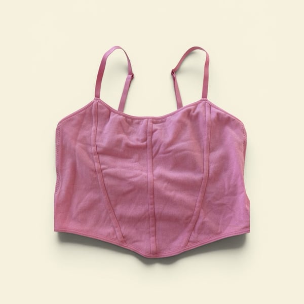 Steve Madden bra set. L  pink