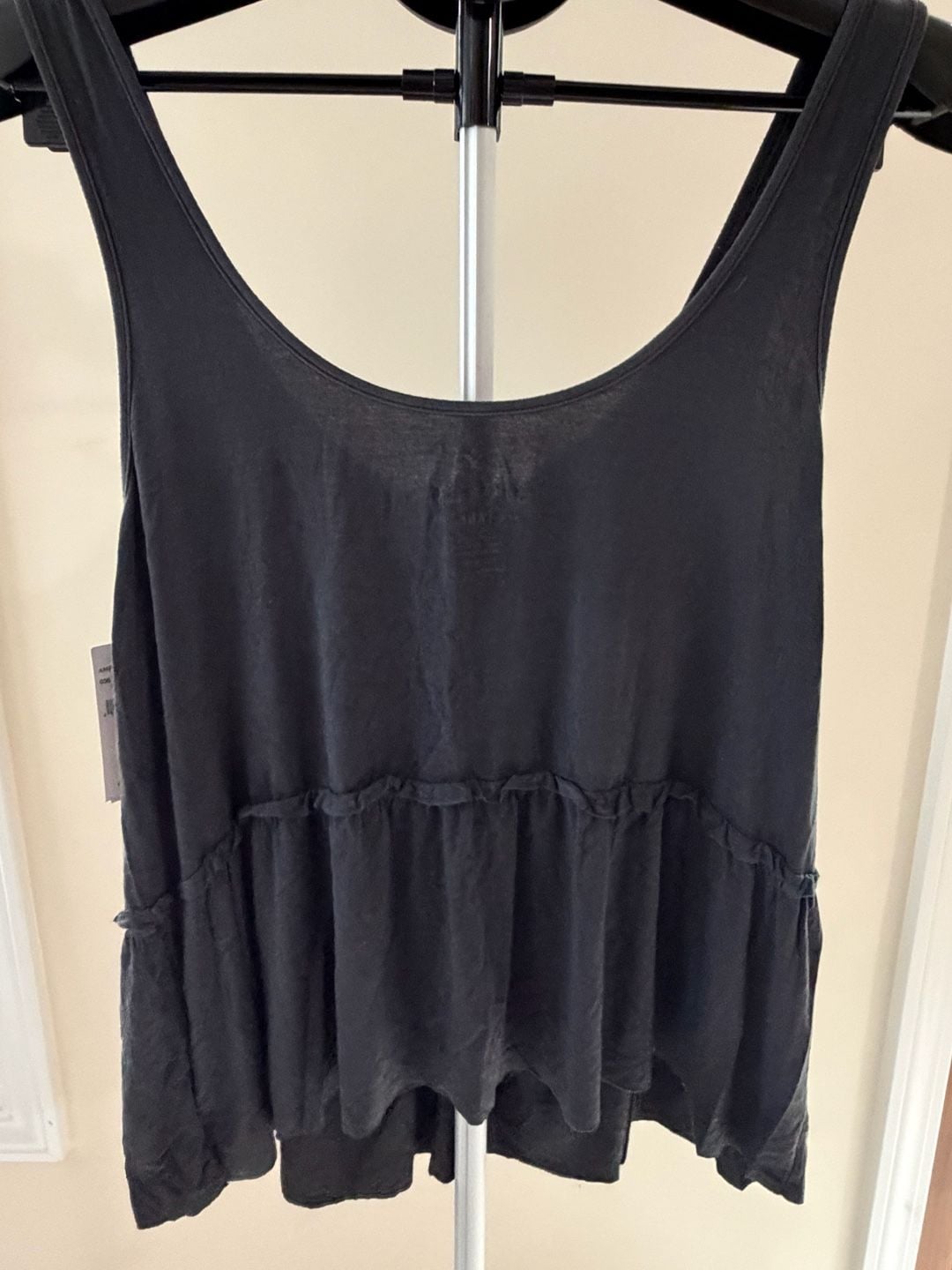 American Eagle Soft & Sexy Hook and Eye Peplum Tank Top 6
