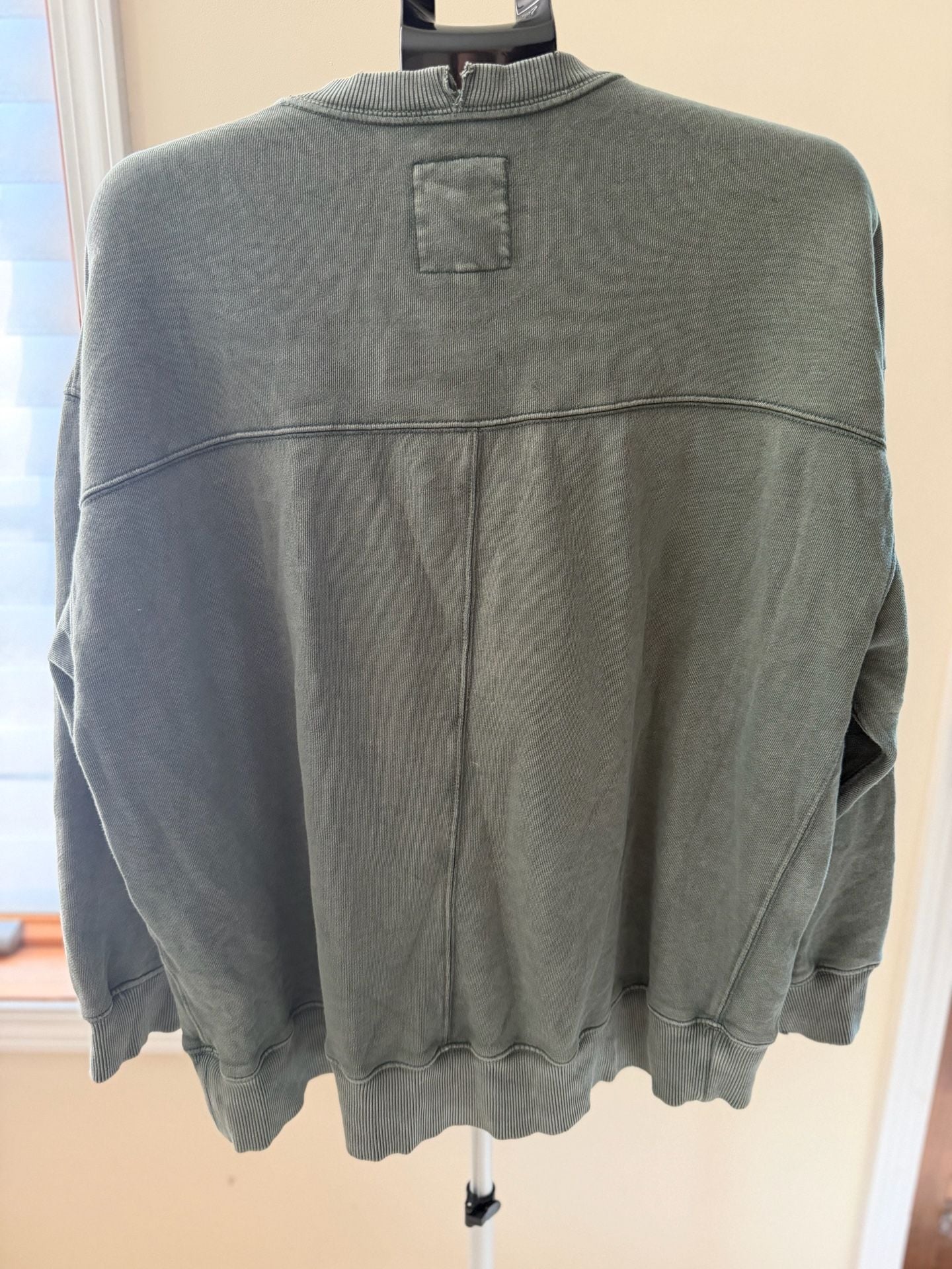 Aerie Go-To Seam-Detail Over-Sized Crewneck Sweatshirt 6