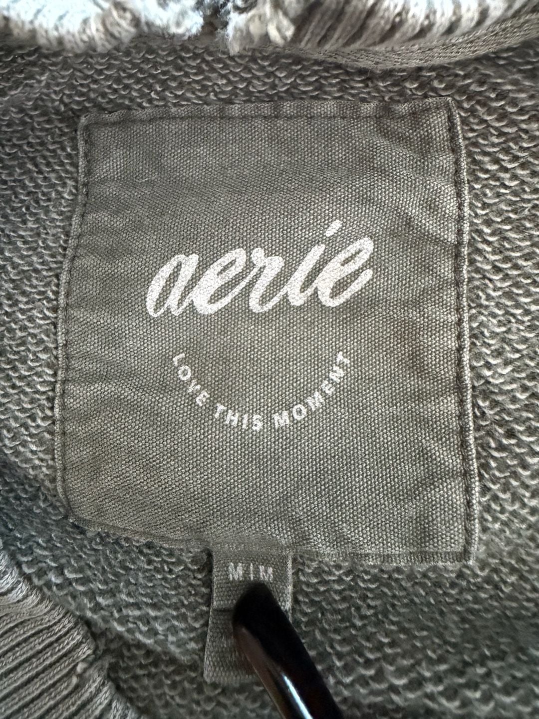Aerie Go-To Seam-Detail Over-Sized Crewneck Sweatshirt 8