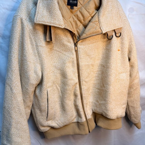Green Mountain Woolens Vintage Wool Blend Tweed Jacket Made in USA Small