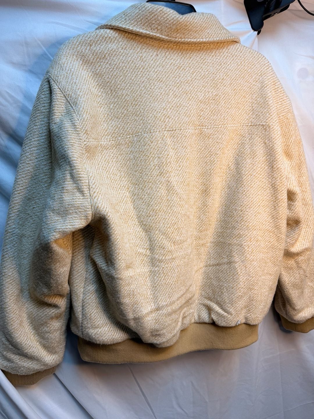 Green Mountain Woolens Vintage Wool Blend Tweed Jacket Made in USA Small 7