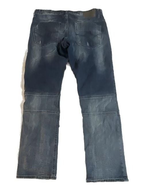 Calvin Klein Jeans Men's Slim Fit Moto Biker Jeans 36x32 6