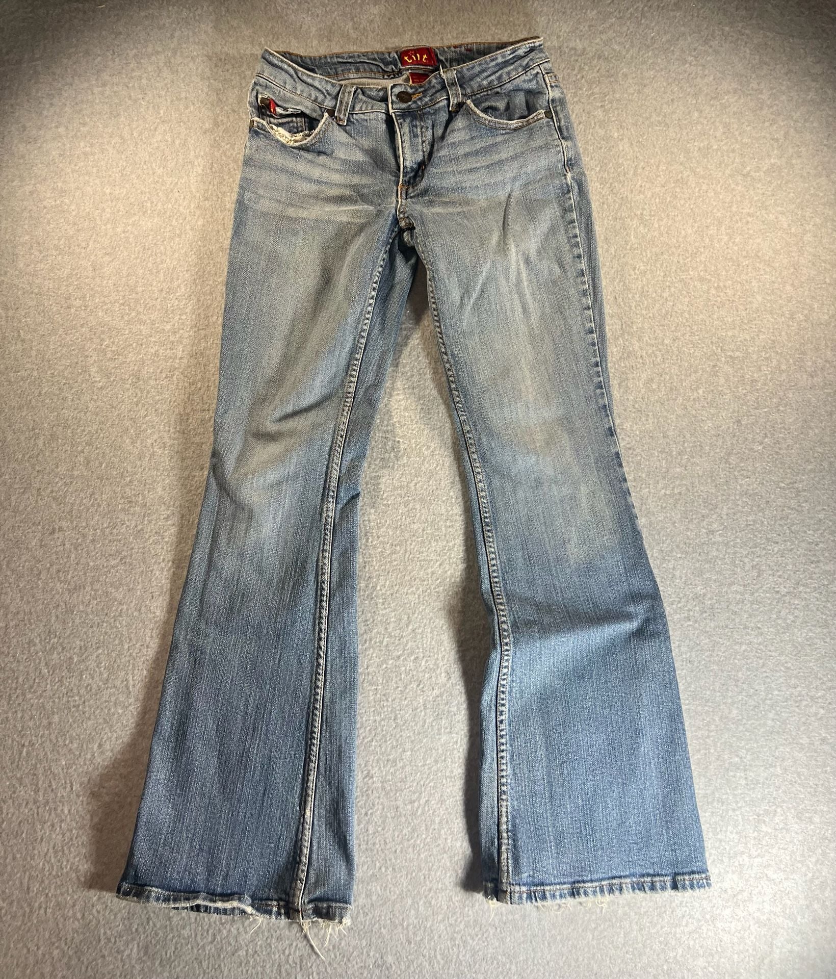 Vintage Y2K TILT wide bottom jeans size 3 2