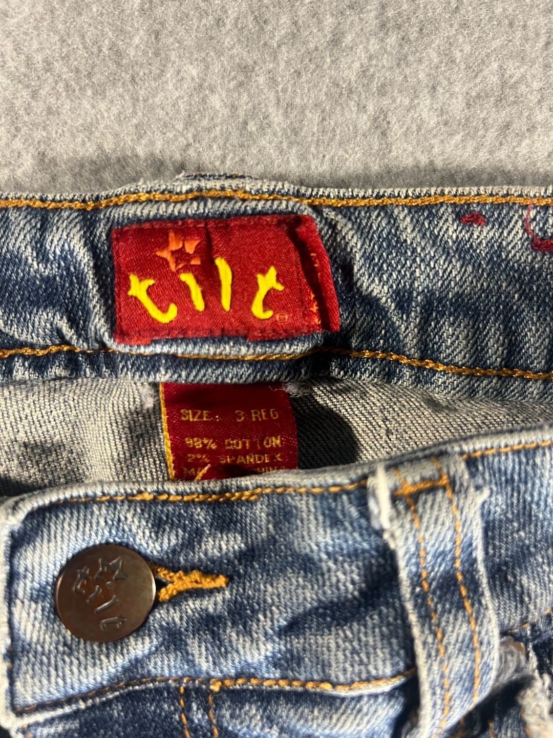 Vintage Y2K TILT wide bottom jeans size 3 3