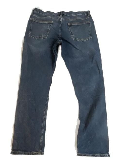 Old Navy Slim Built-In Flex Ripped Distressed Jeans (36x32) 6
