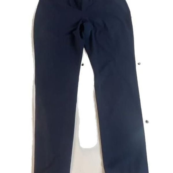 Calvin Klein Navy Blue Straight Leg Dress Trousers Size 10