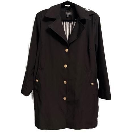 Dennis by Dennis Basso Water Resistant Belted Trench Coat with Hood 4