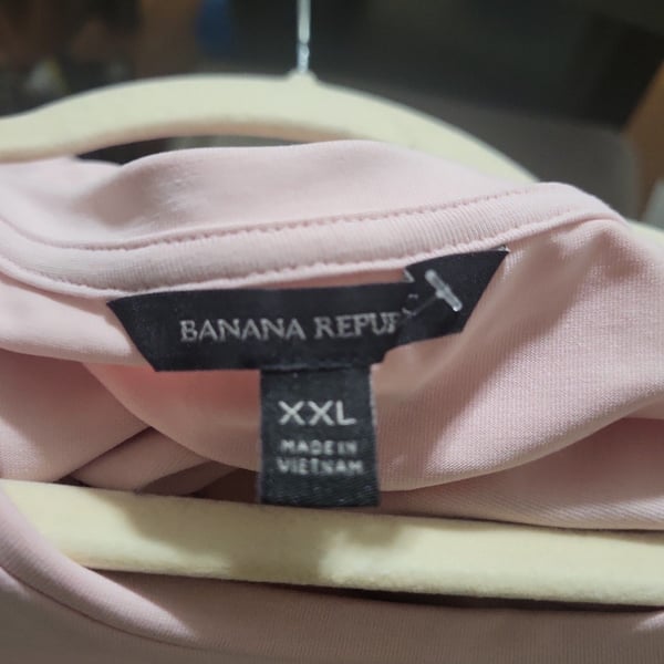Banana Republic Blush Pink Sleeveless Tie-Waist Maxi Dress