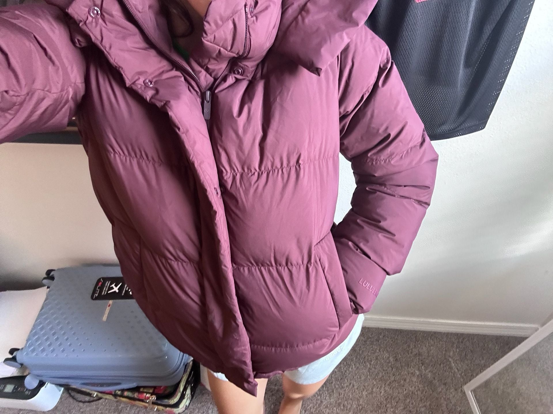 Lululemon Wunder Puff Jacket in Garnet 2