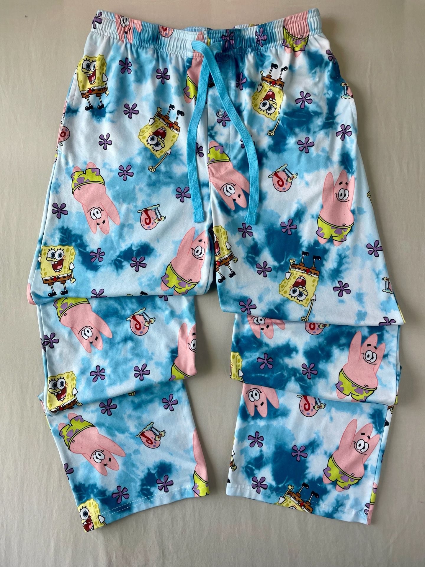 SpongeBob SquarePants Tie-Dye Sleep Pants Size Medium 2