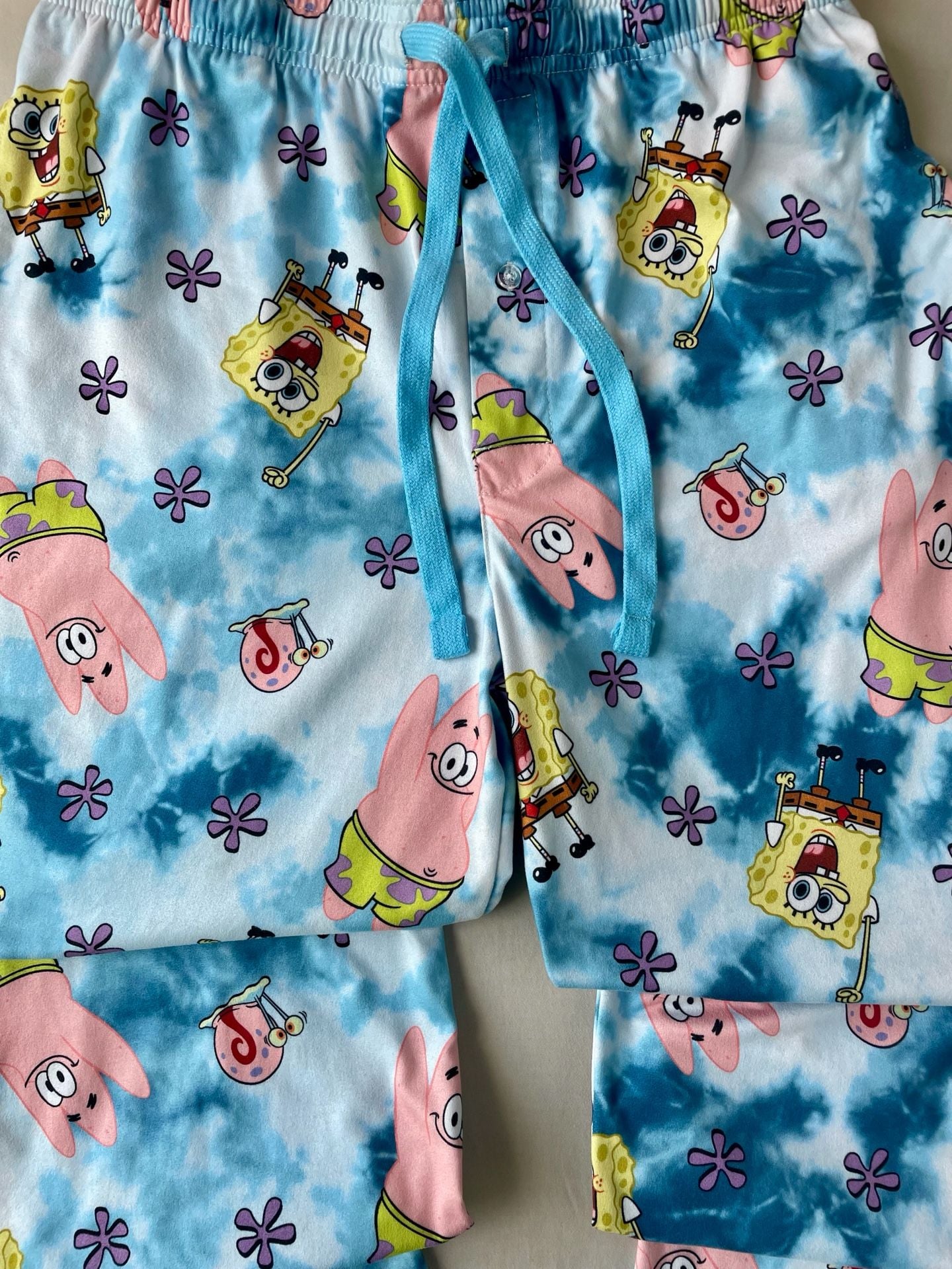 SpongeBob SquarePants Tie-Dye Sleep Pants Size Medium 3