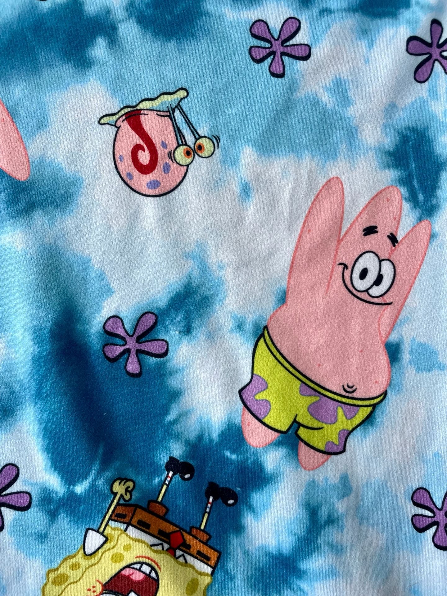 SpongeBob SquarePants Tie-Dye Sleep Pants Size Medium 5