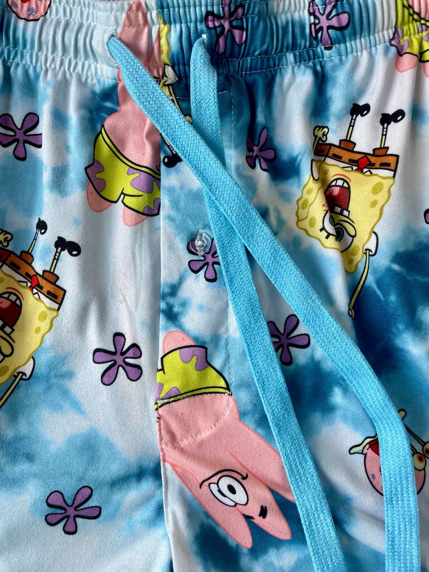 SpongeBob SquarePants Tie-Dye Sleep Pants Size Medium 9