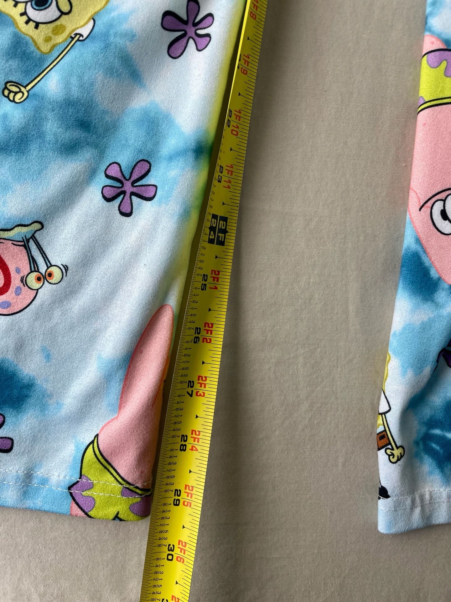 SpongeBob SquarePants Tie-Dye Sleep Pants Size Medium 11
