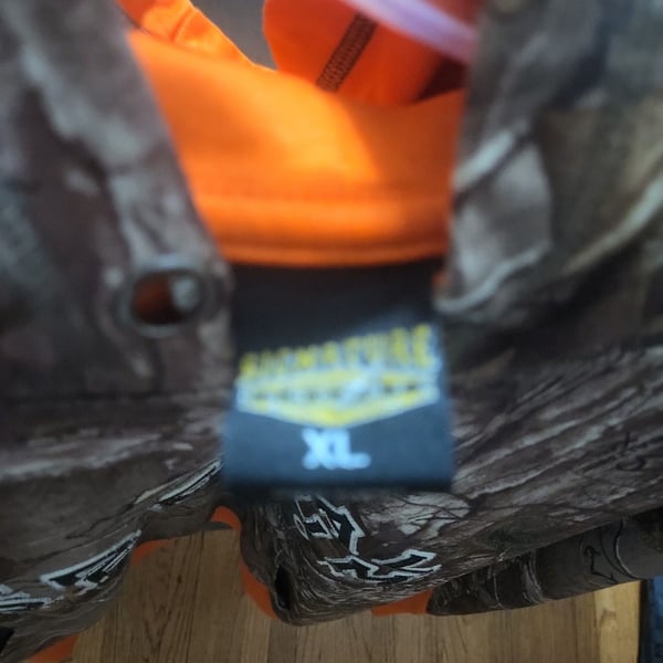 Signature Federal Premium Ammunition RealTree Camo Orange Trim Hoodie XL