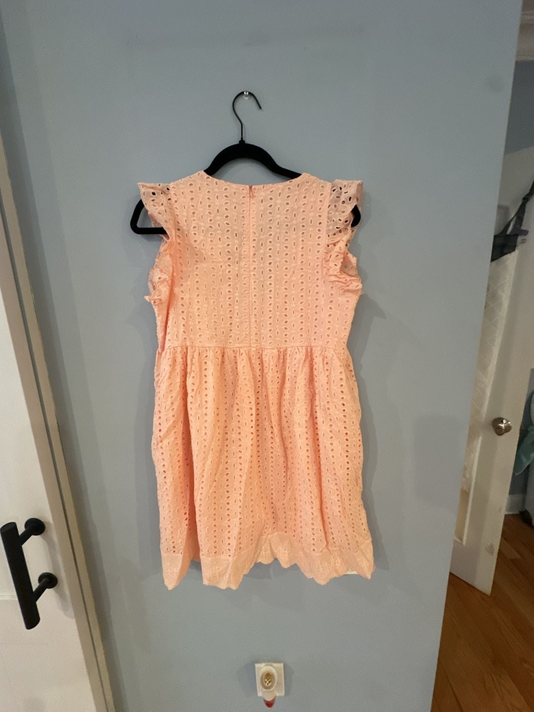 Pink eyelet baby doll dress new with tags Amazon medium 4