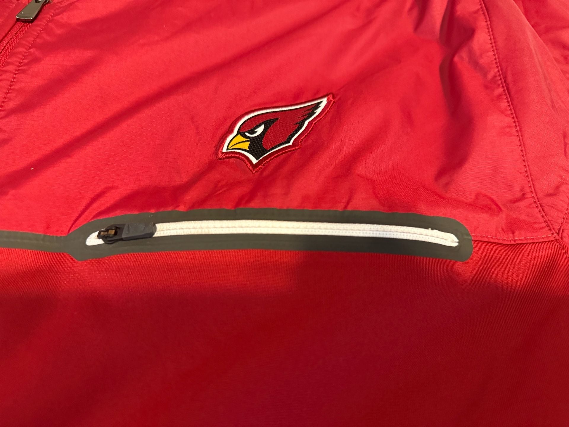 Nike NFL Arizona Cardinals Elite Hybrid On-Field Sideline Full-Zip Jacket 5
