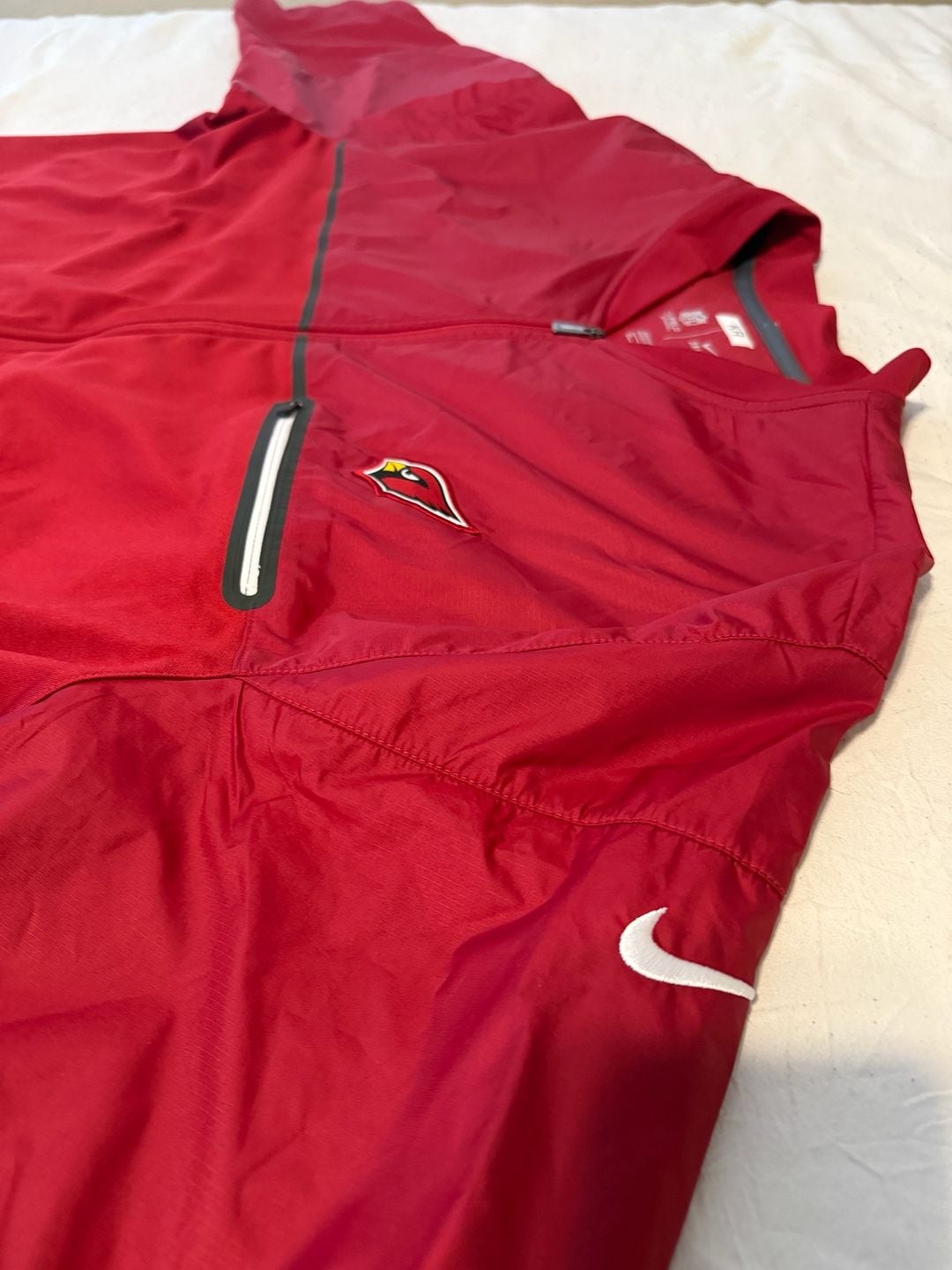 Nike NFL Arizona Cardinals Elite Hybrid On-Field Sideline Full-Zip Jacket 6