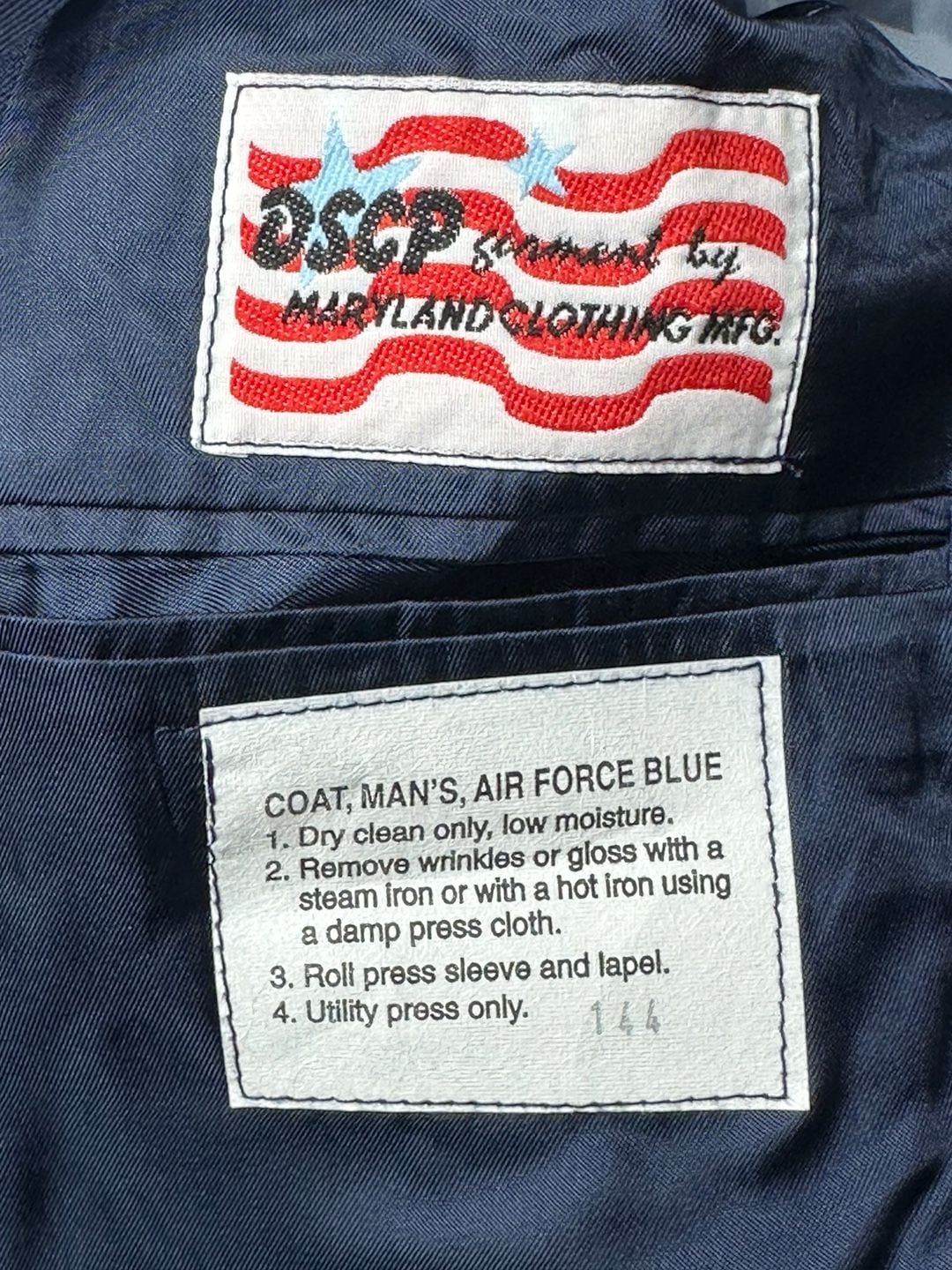 USAF US Air Force Men's Service Dress Uniform Set Jacket 50R Pants 44R Staff Sgt 7