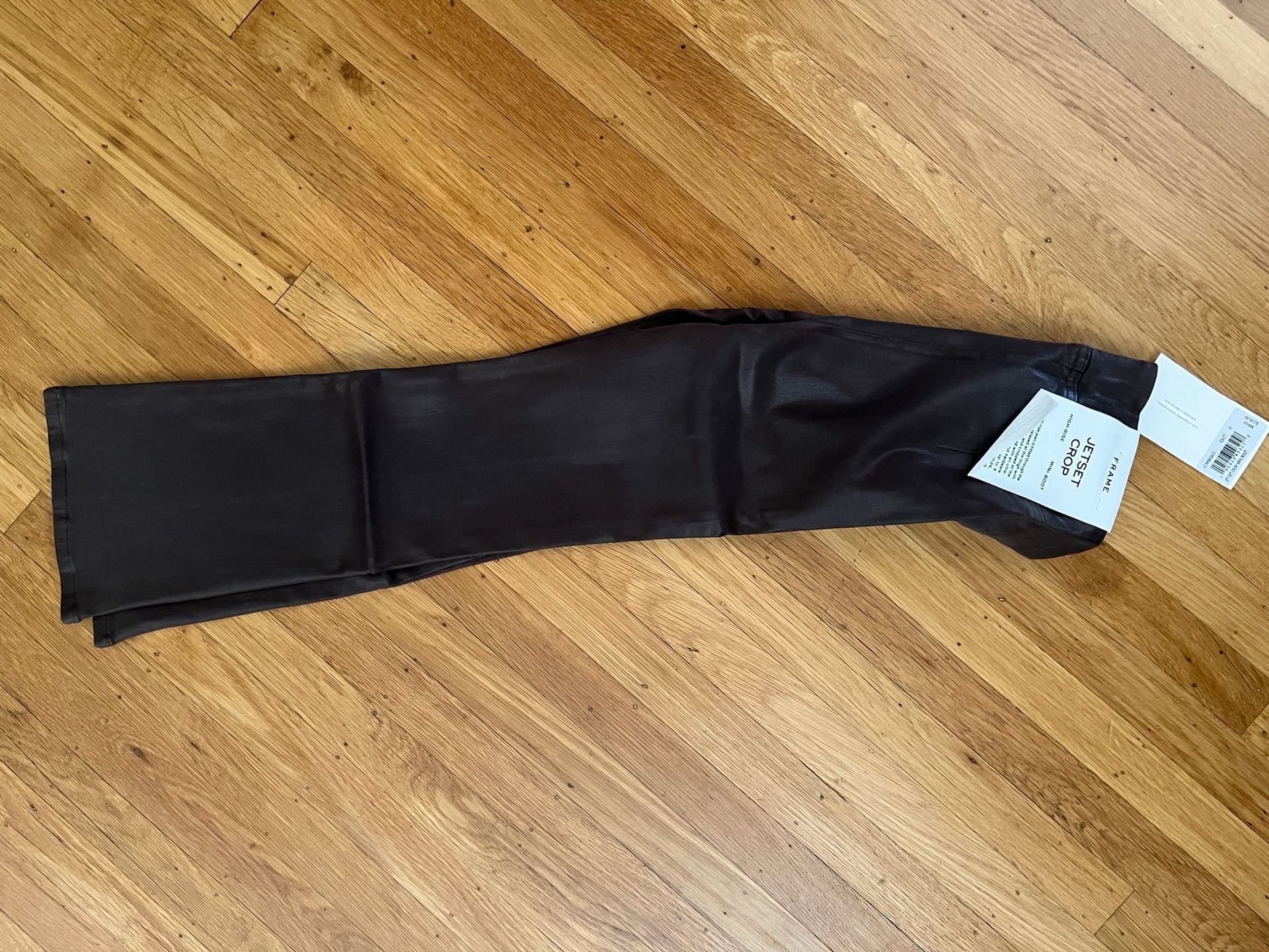 FRAME Jet Set Crop Mini Boot Jeans Size 0 5