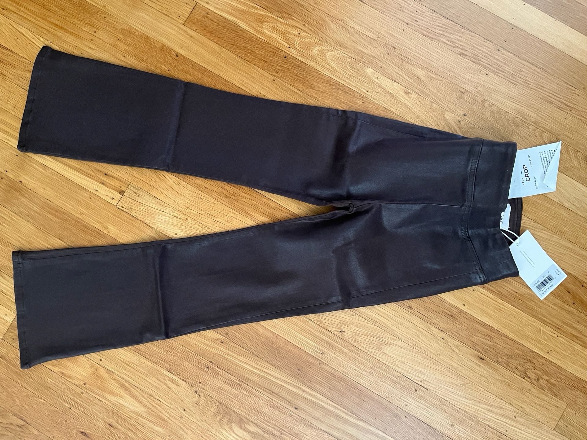 FRAME Jet Set Crop Mini Boot Jeans Size 0 6