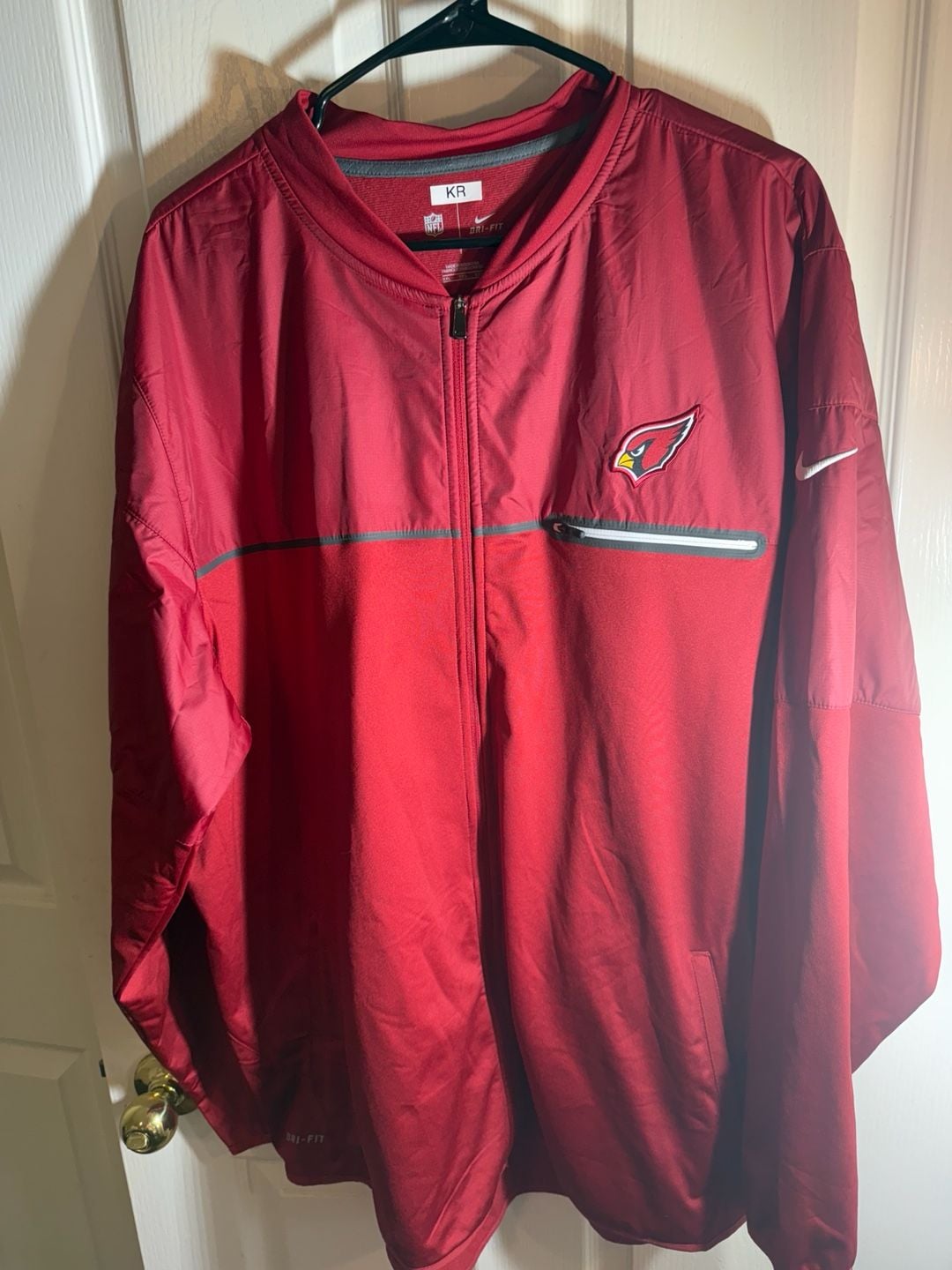 Nike NFL Arizona Cardinals Elite Hybrid On-Field Sideline Full-Zip Jacket 2