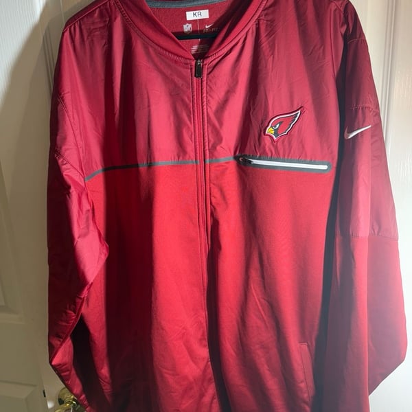 Nike NFL Arizona Cardinals Elite Hybrid On-Field Sideline Full-Zip Jacket