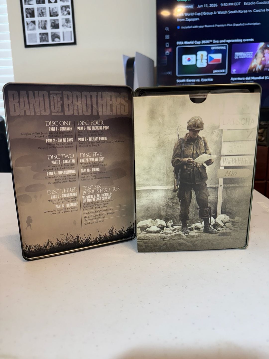 Band of Brothers Complete Series DVD 6-Disc Set in Commemorative Metal Tin 5