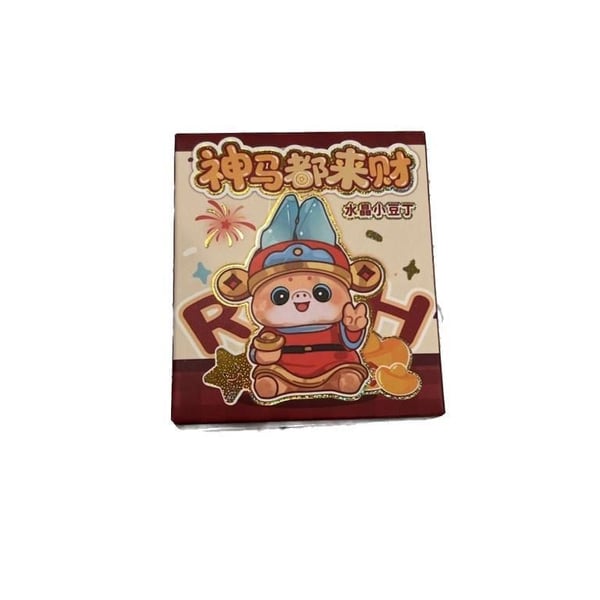 Xin Zhi Ji Crystal Little Bean Come To Wealth Blind Box Mystery Figure