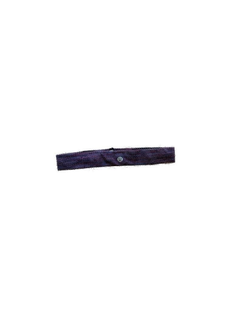 Lululemon Slipless Headband Velvet Gripper in Deep Plum Ziggy Wee Flare 2