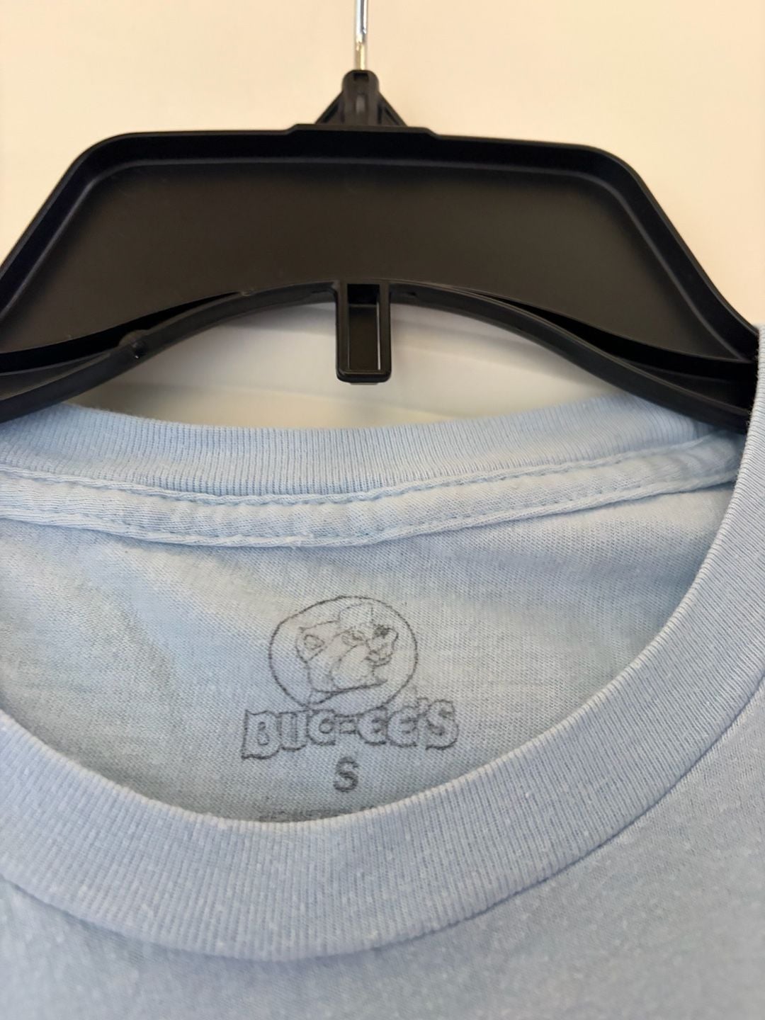 Buc-ee's I Washed My Hands At Buc-ee's Light Blue Graphic T-Shirt 3
