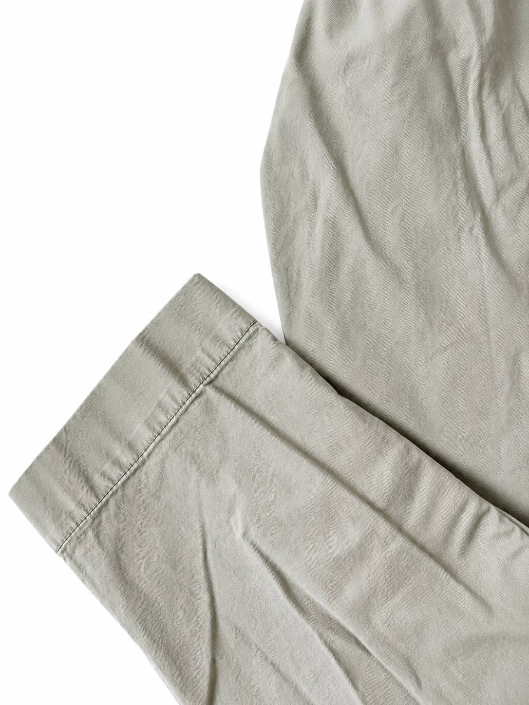 Old Navy Ultra Low Waist Cargo Pants Gray Button Hem Y2K Style 3