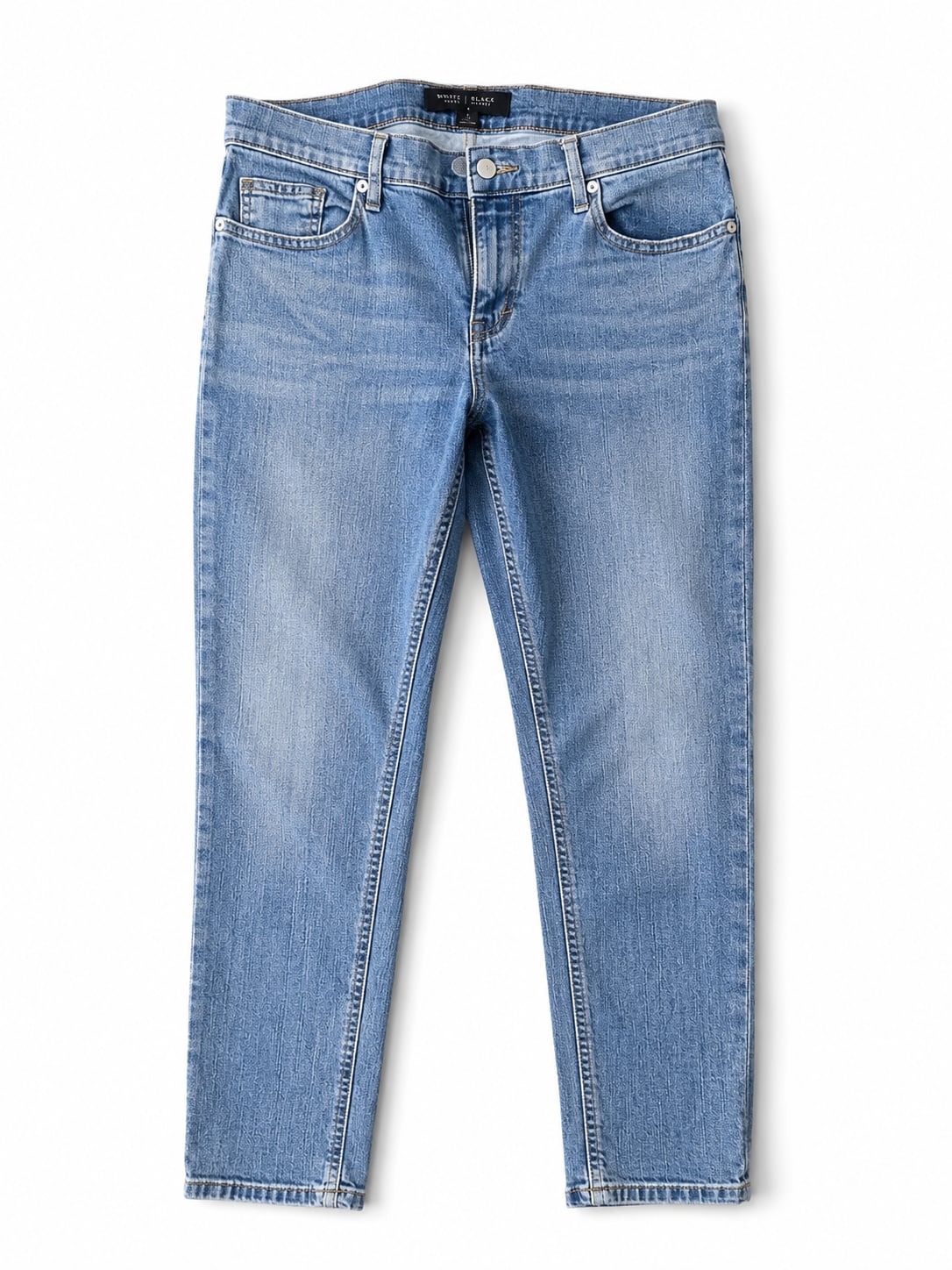 Banana Republic Petite Girlfriend Jean in Light Wash 4