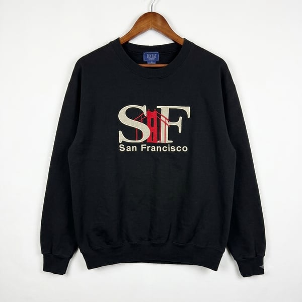 Vintage 90s San Francisco Sweatshirt Adult XL Fleece Pullover City Wear Graphic