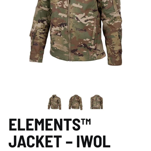 Massif Elements Jacket IWOL Flame Resistant (FR) OCP Multicam Softshell