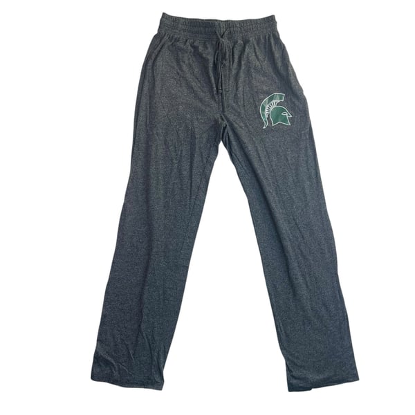 Michigan State Spartans Lounge Pajama Pants Gray Men’s Small