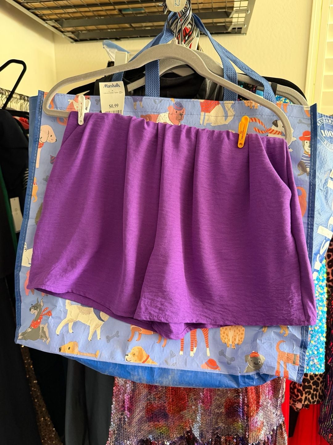 Shorts de crepé - Morado - Ladies 2