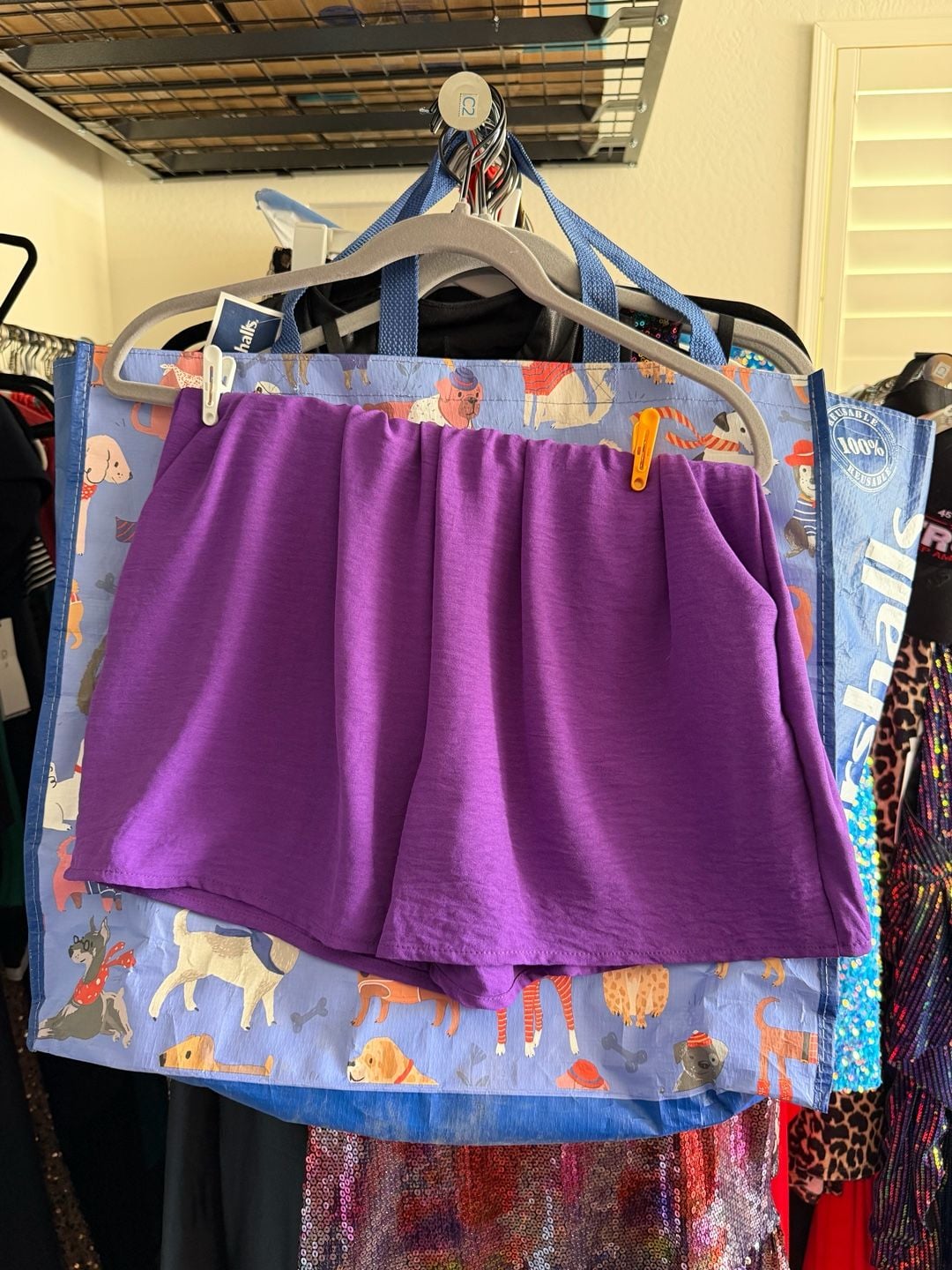 Shorts de crepé - Morado - Ladies 3